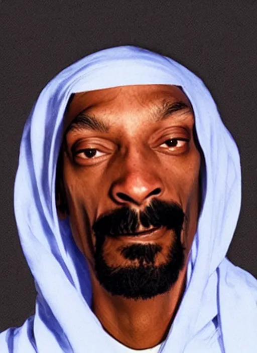 Image similar to snoop dogg as prophet mohammed