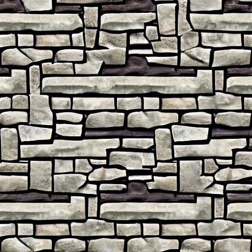 Image similar to stylized stone cladding texture, painterly