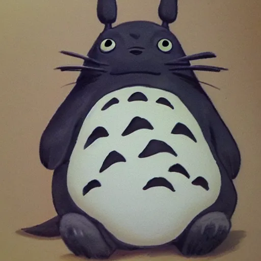 Prompt: photorealistic totoro