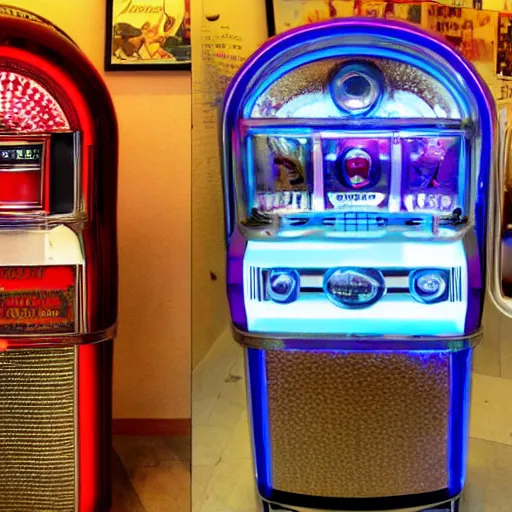 Image similar to full jukebox, superb resolution