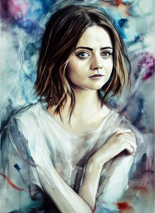 Image similar to jenna coleman by agnes cecile