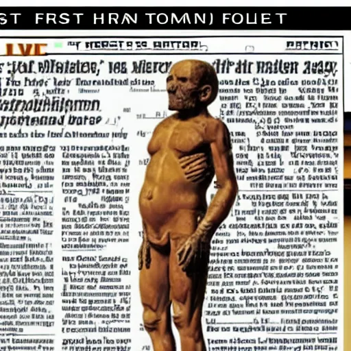 first human ever