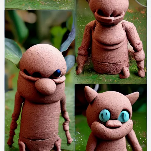 Image similar to cute clay monster santani deviantart