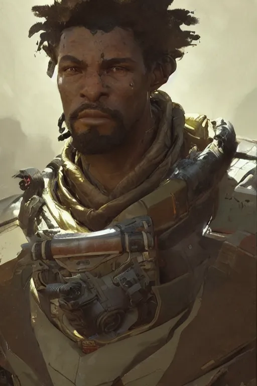 Prompt: portrait of wattson from apex legends game, by craig mullins, ruan jia, kentaro miura, greg rutkowski