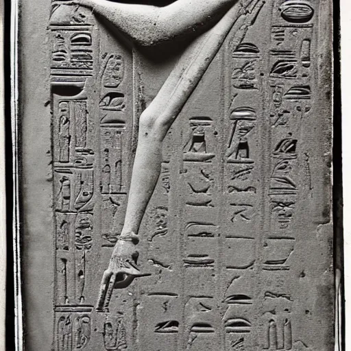 Image similar to An ancient Egyptian sportscar, ambrotype