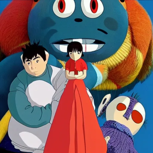 Image similar to spirited away in style pixar movie