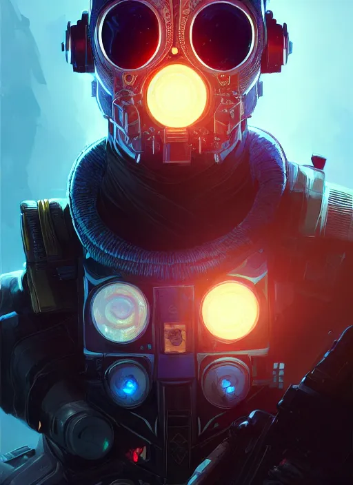 Image similar to portrait of apex legends deadshot, intricate, elegant, glowing lights, highly detailed, digital painting, artstation, glamor pose, concept art, smooth, sharp focus, illustration, art by artgerm and greg rutkowski, artey freytag