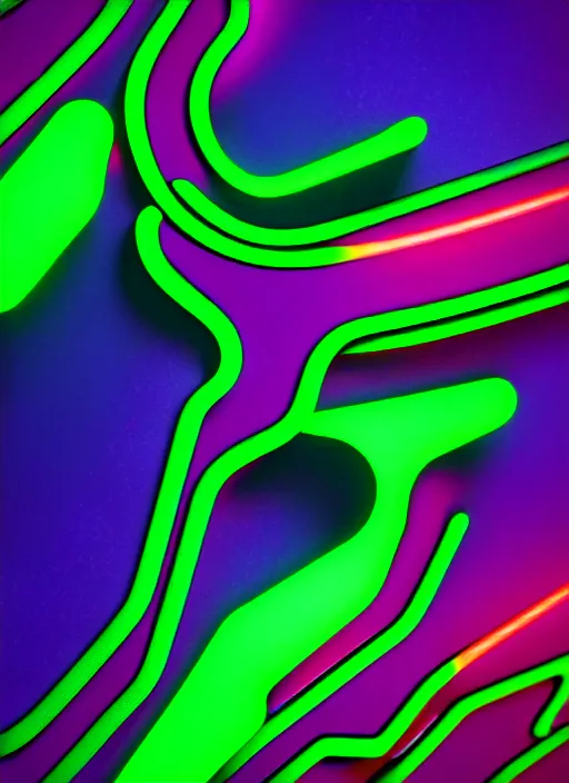Image similar to sci - fi inspired pattern art with wild neon colors by william morris and fiona staples in blender, ultra realistic, smooth shadows, ultra detail, high resolution, cinematic, unreal 6, 8 k 3 d