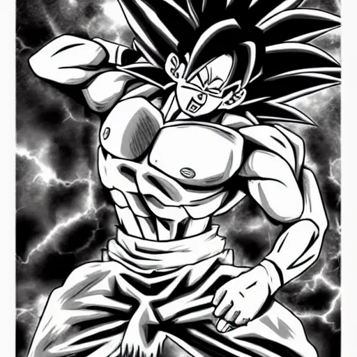 Image similar to decapitated Goku