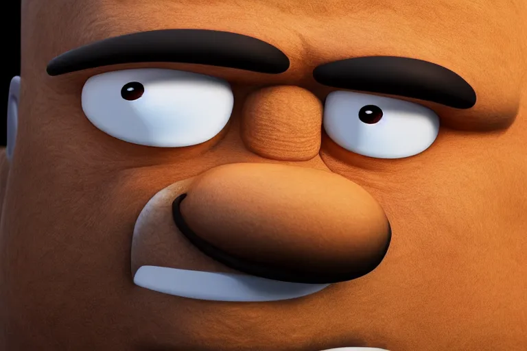 Image similar to ultra realistic photo of homer simpson, hd, 8 k, close up face