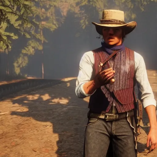 Image similar to guido mista in red dead redemption 2