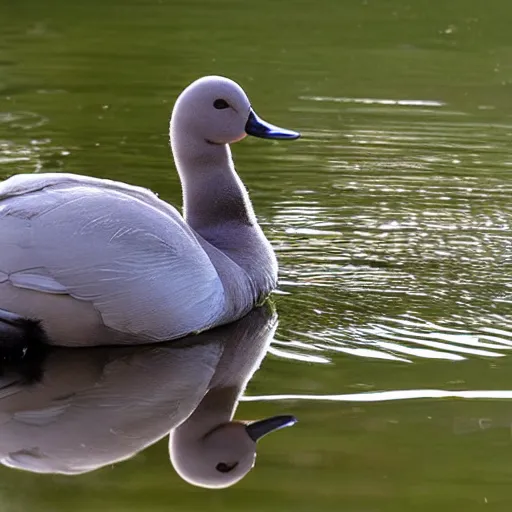 Prompt: eine ente mit einem hut und einer brille