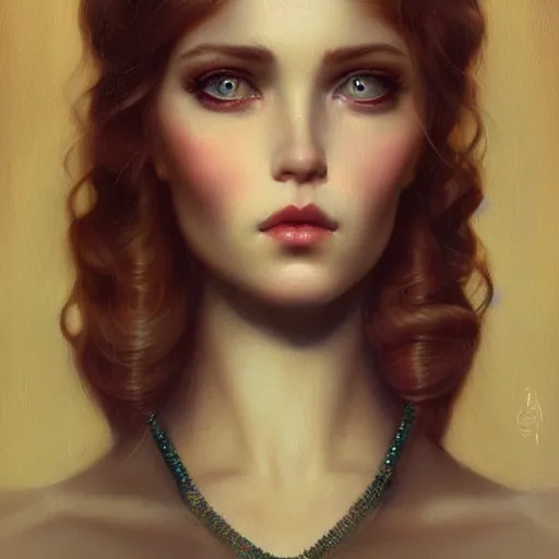 Image similar to tom bagshaw portrait, very beautiful dollpunk in a full dress and long hair, professionally retouched, perfect blue eyes, ultra realistic soft painting, soft facial traits, perfectly detailed linework, symmetrical accurate intricate features, highly detailed, artstation, sharp focus