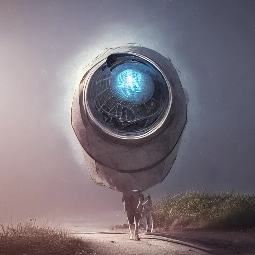 Image similar to hyperrealistic time portal, stunning 3 d render inspired by istvan sandorfi & greg rutkowski, perfect symmetry, dim volumetric cinematic lighting, 8 k octane comprehensive render, extremely mega hyper - detailed and lifelike attributes & atmosphere, intricate, realistic flesh texture, masterpiece, artstation, stunning,