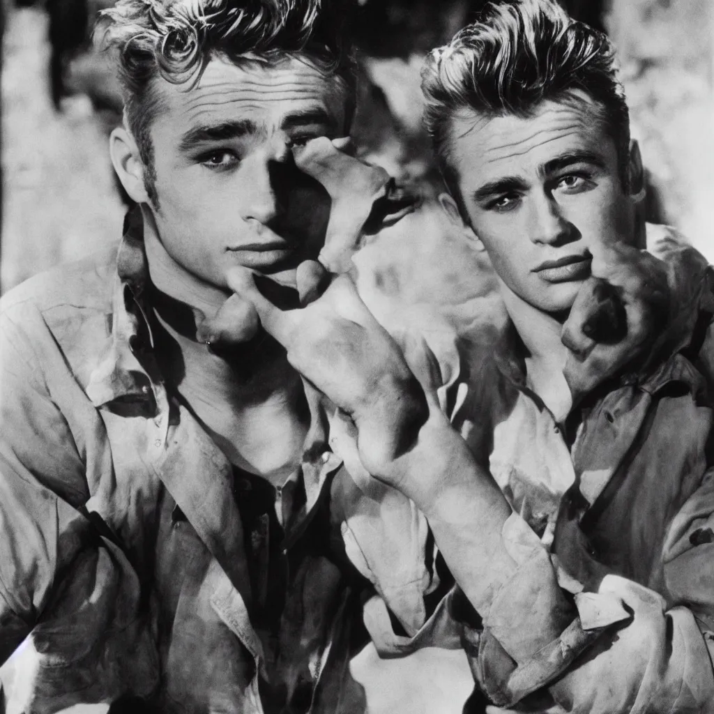 Image similar to james dean