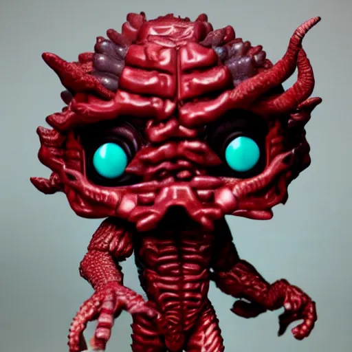 Prompt: demogorgon funko pop, 4k realistic photo