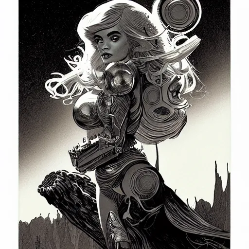 Image similar to medium portrait soft light, by killian eng and joe fenton and martin deschambault, inspired by barbarella movie, etching, fine, sharp high detail,