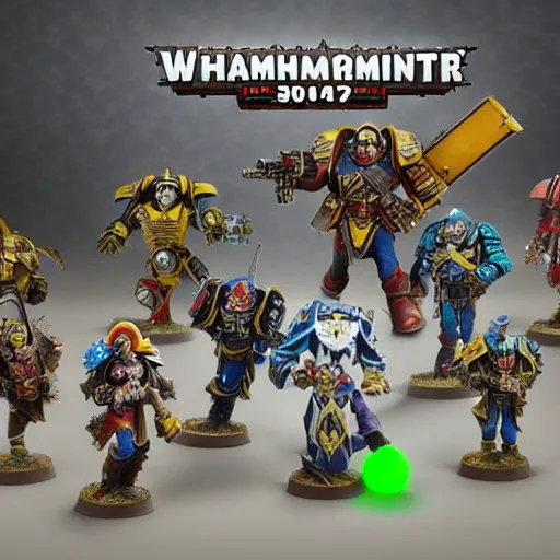 Image similar to warhammer 4 0 k in fortnite, collab