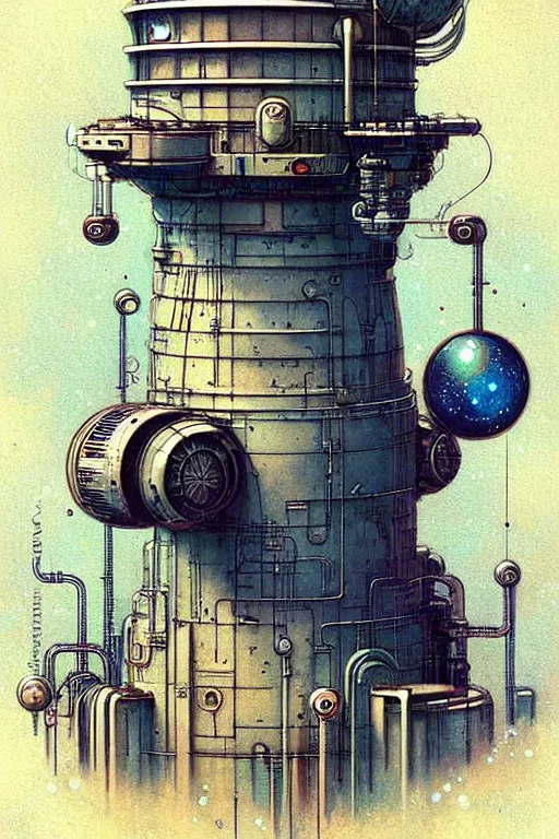 Image similar to design only! ( ( ( ( ( 2 0 5 0 s retro future nuclear reactor core control rods designs borders lines decorations space machine. muted colors. ) ) ) ) ) by jean - baptiste monge!!!!!!!!!!!!!!!!!!!!!!!!!!!!!!