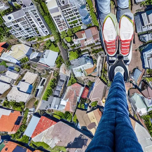 Image similar to drone images of the tallest person ever