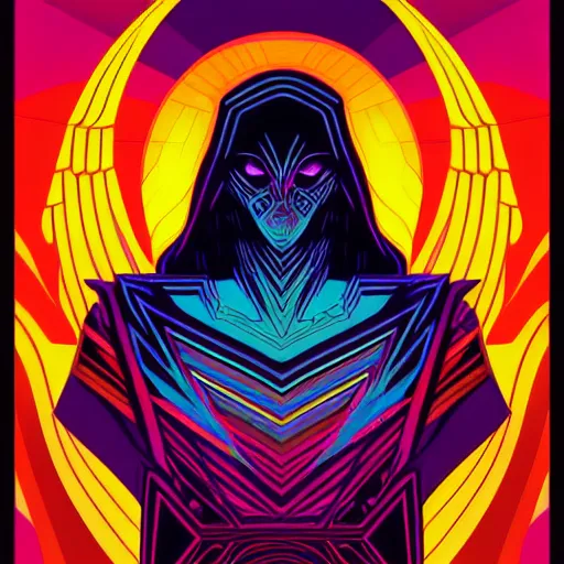 Prompt: symetry!!, concept art of angel by dan mumford!!