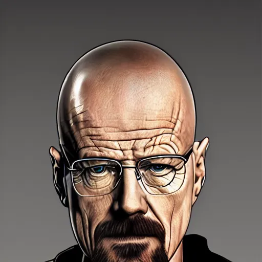 Image similar to Walter white selfie, realistic, ultra high detail, 8k.