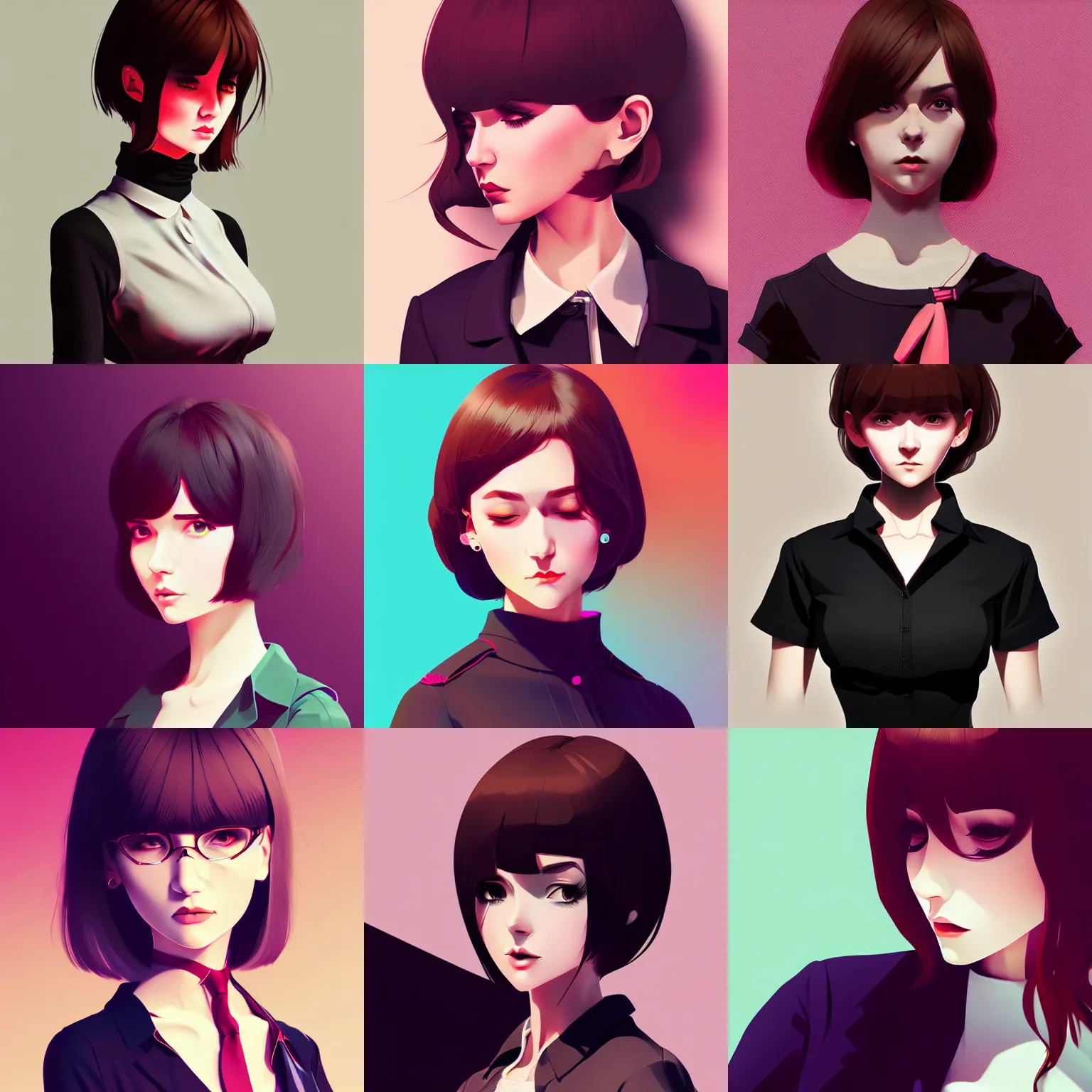 Image similar to woman wearing a blouse, trending on artstation, in the style of ilya kuvshinov, digital art, high quality