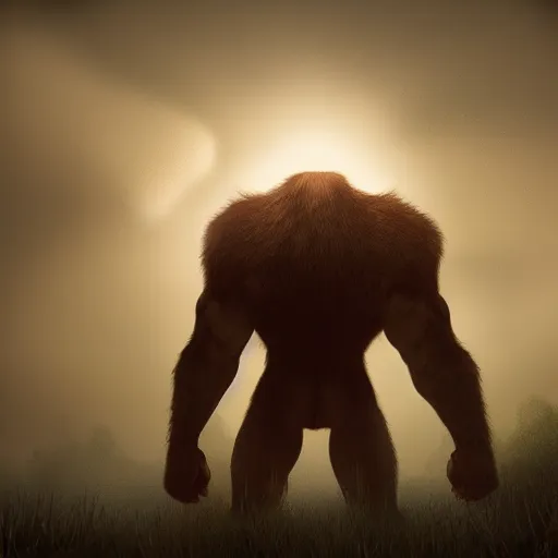 Prompt: manbeast, cinematic lighting, beautiful composition