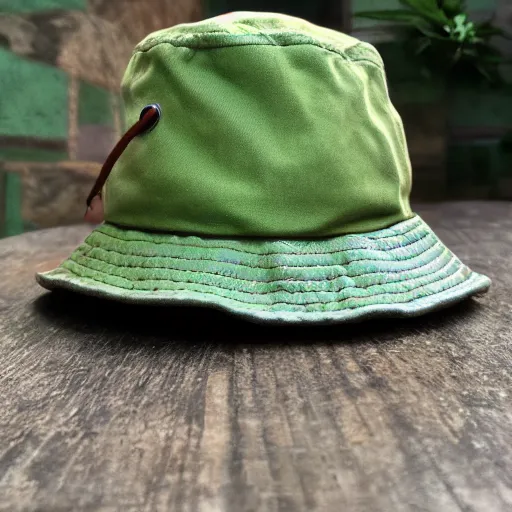 Prompt: shrek bucket hat