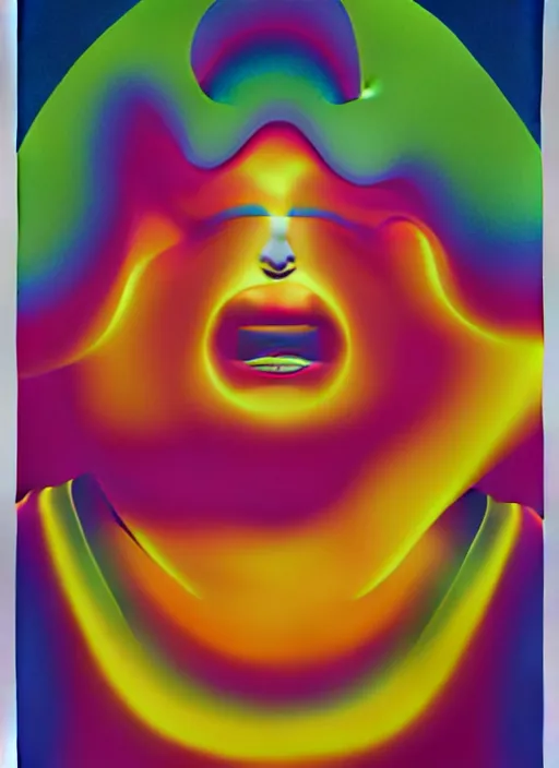 Image similar to womans aura by shusei nagaoka, kaws, david rudnick, airbrush on canvas, pastell colours, cell shaded!!!, 8 k