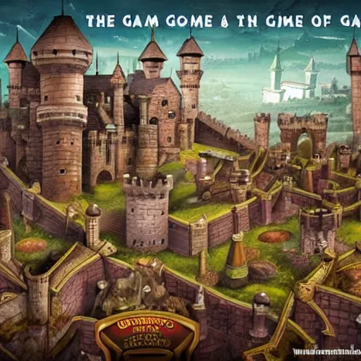 Image similar to The game Kingdoms and Castles.