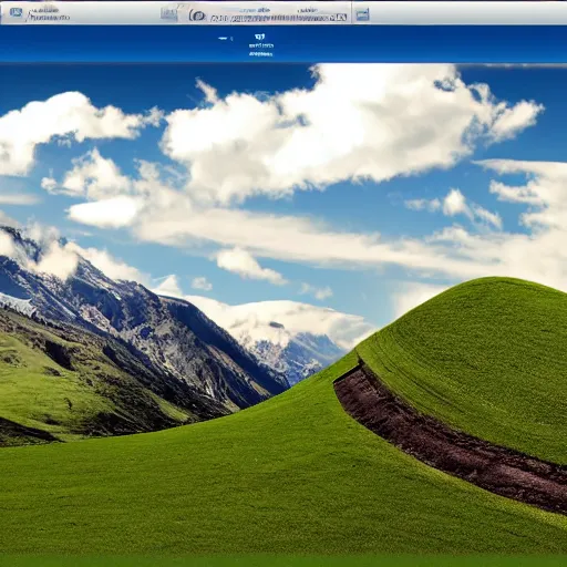 Image similar to windows desktop designed by apple