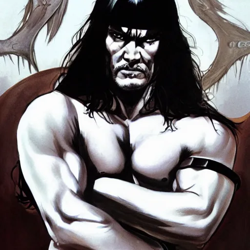 Image similar to Conan the Barbarian by Phil Noto