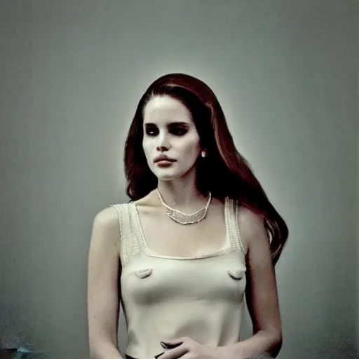 Prompt: stunning portrait of lana del rey by anne leibovitz