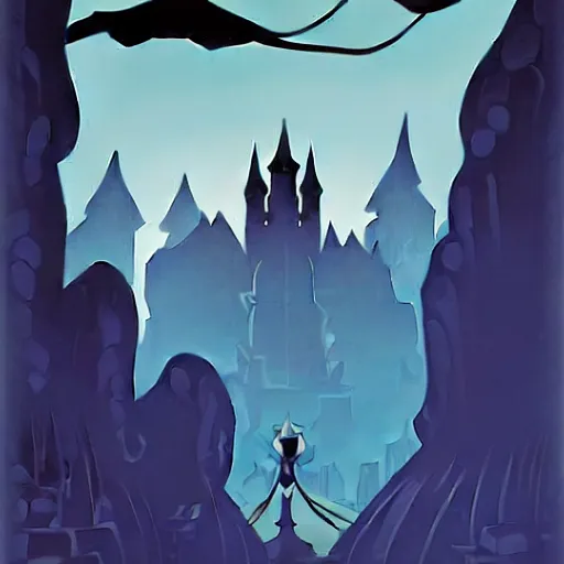 Prompt: dungeons, animated film, stylised, illustration, by eyvind earle, scott wills, genndy tartakovski