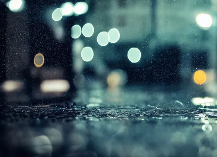 Prompt: why aren't we getting wet, cinematic lighting, bokeh, film, highly detailed, 8 k