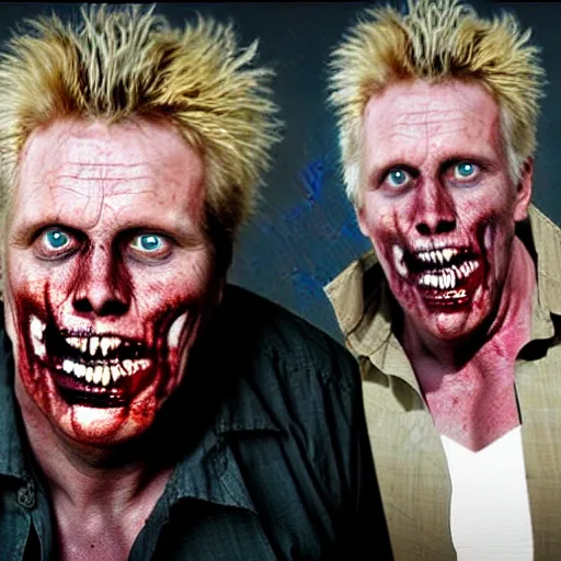 Image similar to zombie gary busey