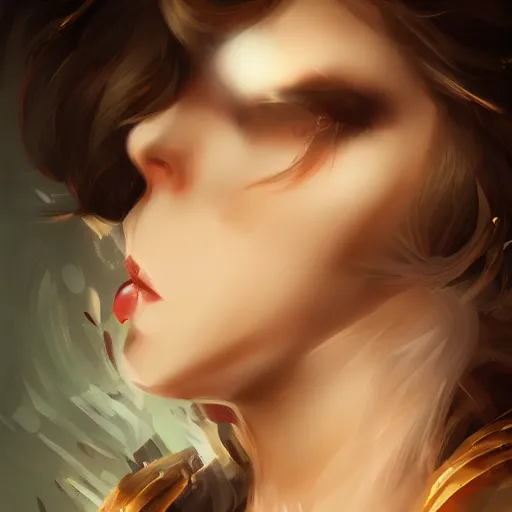 Image similar to A beautiful woman warrior, trending on artstation, soft focus, tempting, confident, alluring, seductive, attractive, beautiful, sensual, woman