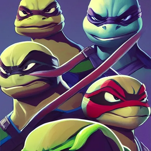 Image similar to face icon stylized minimalist teenage mutant ninja turtles, loftis, cory behance hd by jesper ejsing, by rhads, makoto shinkai and lois van baarle, ilya kuvshinov, rossdraws global illumination