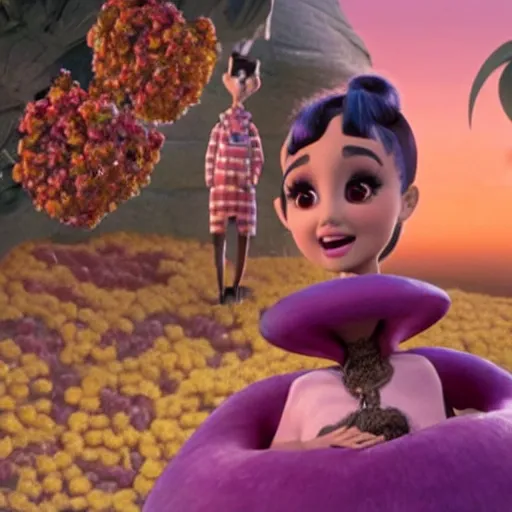 Image similar to a still of ariana grande in james and the giant peach ( 2 0 2 0 )