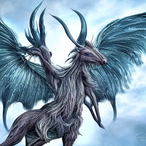 Image similar to a small mythical creature, close shot, stunning detail, highly detailed digital art