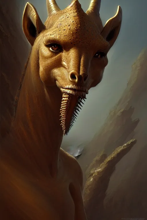 Prompt: a anthropomorphic girrafe warrior, diffuse lighting, fantasy, intricate, elegant, highly detailed, lifelike, photorealistic, digital painting, artstation, illustration, concept art, smooth, sharp focus, naturalism, trending on byron's - muse, by greg rutkowski and greg staples