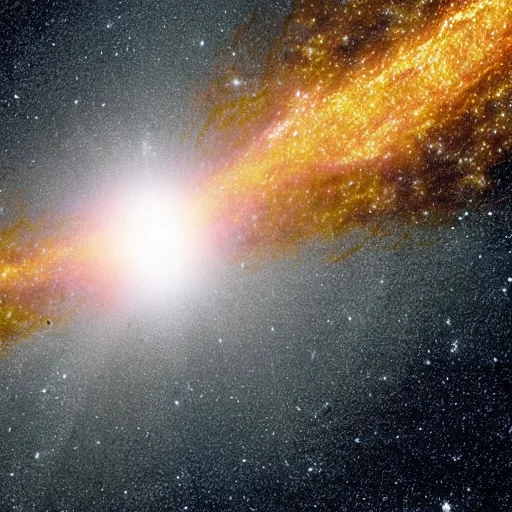 Prompt: a cosmic explosion of a distant star cosmos 8k