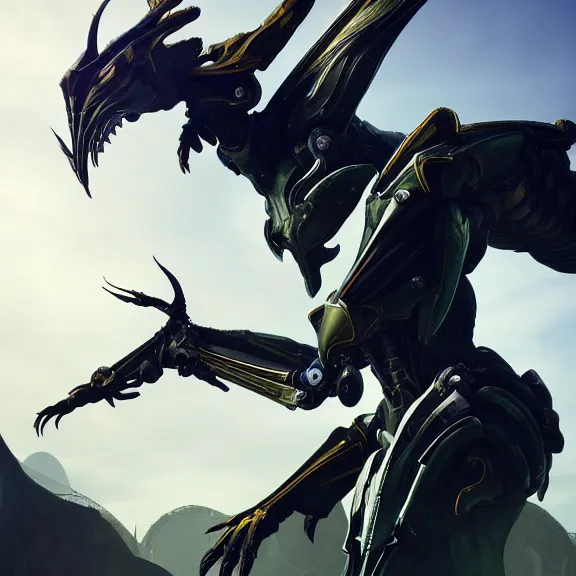 Prompt: highly detailed giantess shot, looking up at a giant 500 foot tall beautiful stunning saryn prime female warframe, as a stunning anthropomorphic robot female dragon, looming over you, walking toward you, detailed warframe legs towering over, camera looking up, posing elegantly, sharp claws, robot dragon feet, intimidating, proportionally accurate, anatomically correct, two arms, two legs, camera close to the legs and feet, giantess shot, warframe fanart, ground view shot, cinematic low shot, high quality, captura, realistic, professional digital art, high end digital art, furry art, macro art, giantess art, anthro art, DeviantArt, artstation, Furaffinity, 3D realism, 8k HD render, epic lighting, depth of field