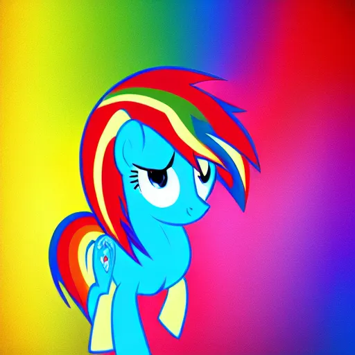 Image similar to Rainbow Dash, Pegasus Photography, sponsored by Ponies of Equestria