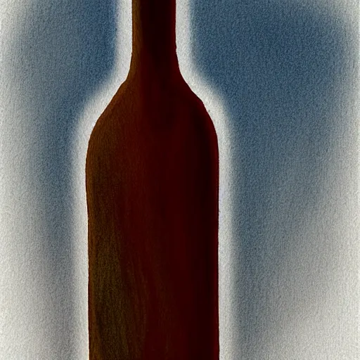 Image similar to sketch of a wine bottle by scott robertson