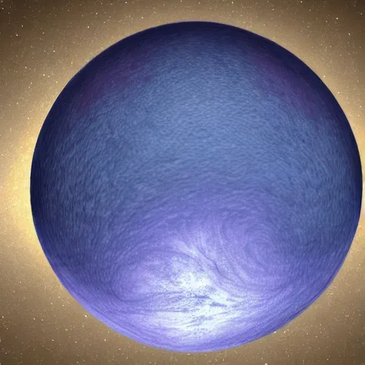 Image similar to a newly discovered planet, hyperrealistic, detailed