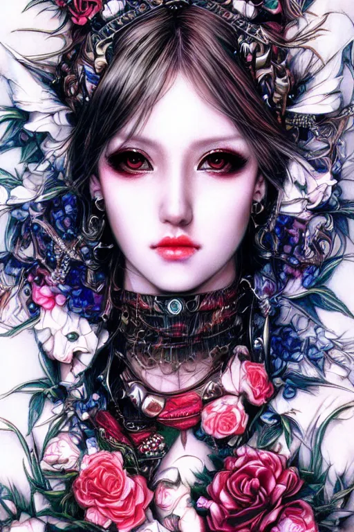 Prompt: photorealistic portrait of a alluring party scene girl by ayami kojima, trending on artstation, realistic, photorealistic, vibrant colors, symmetrical details