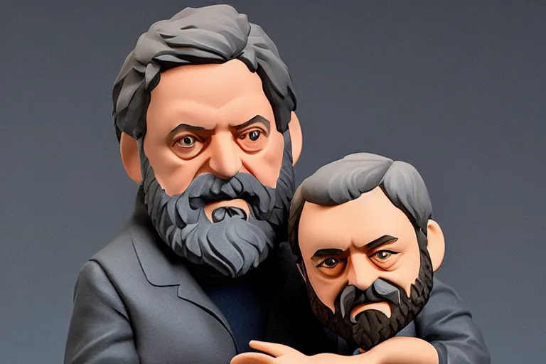 Image similar to Nendroid figure of Slavoj Žižek, studio photo