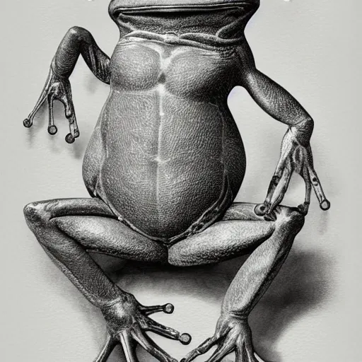 Image similar to full page antique lithograph of humanoid frogs, White background, art print, clean brush stroke, realistic highly detailed, 8k post-processing highly detailed, rendered by octane engine, esty